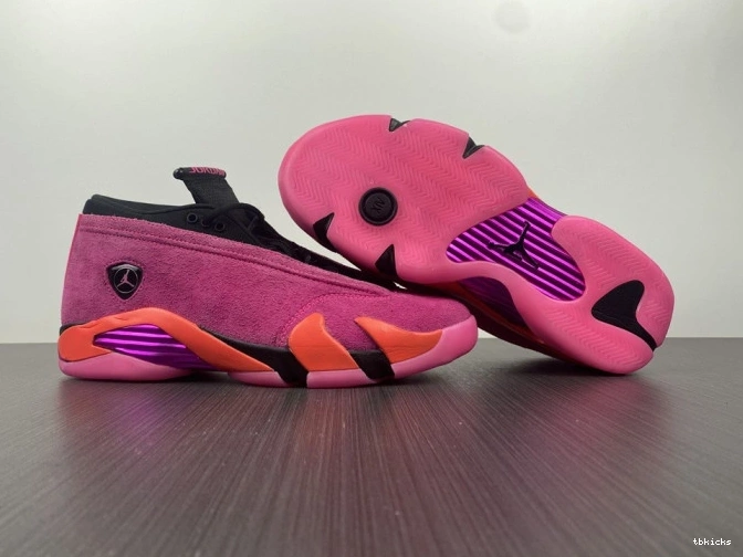 Rep TBK (W) Shocking Low DH4121-600 Retro 14 Jordan Pink 0724